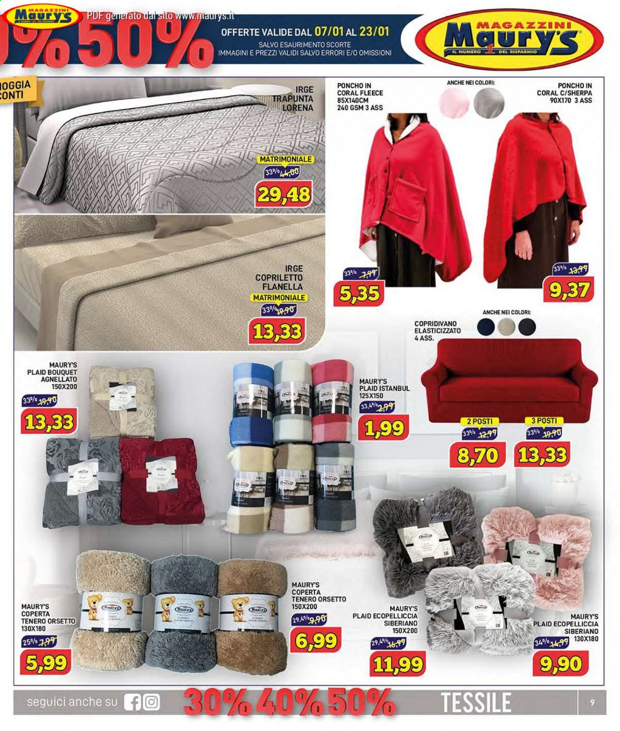Volantino Maury's - 7/1/2021 - 23/1/2021. Pagina 9