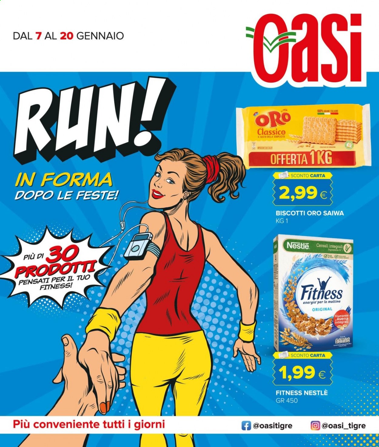 Volantino Oasi - 7/1/2021 - 20/1/2021. Pagina 1