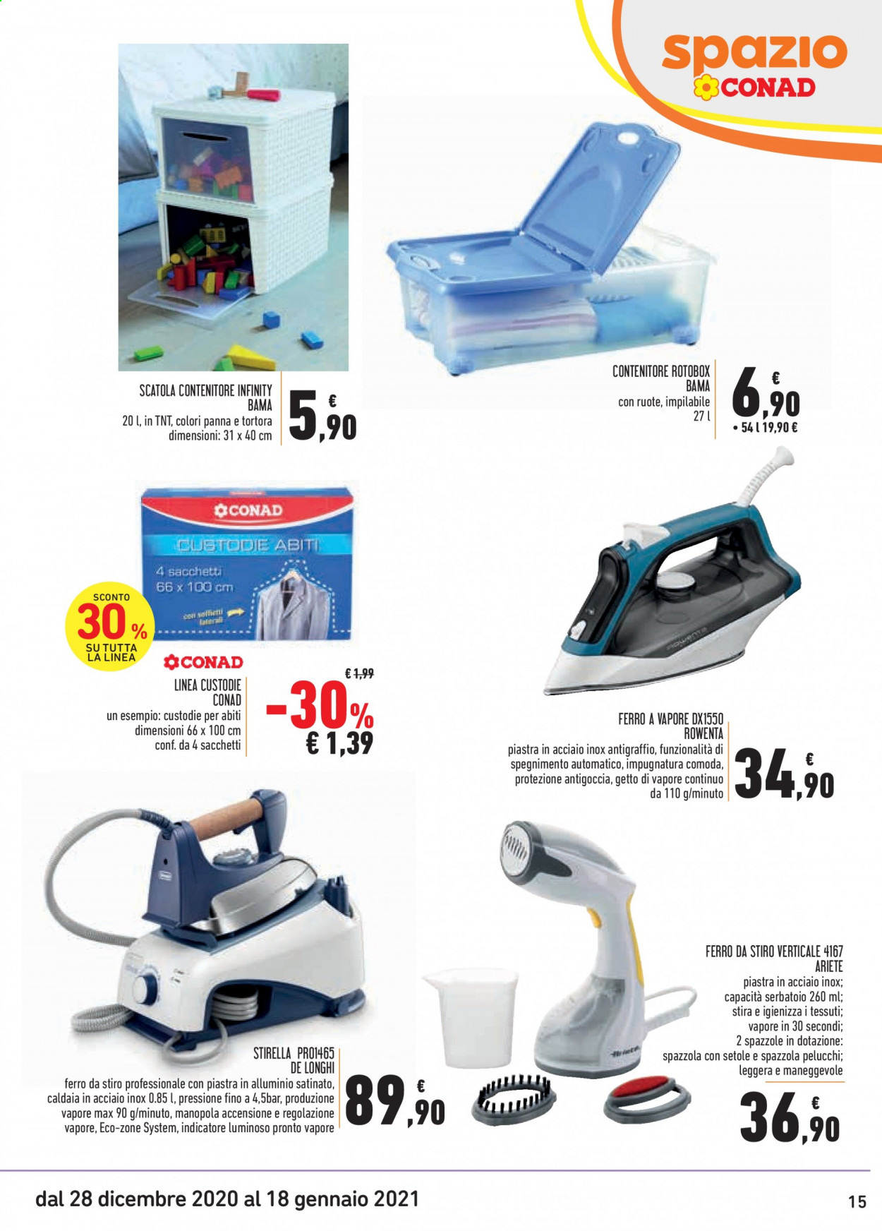 Volantino Conad - 28/12/2020 - 18/1/2021. Pagina 15