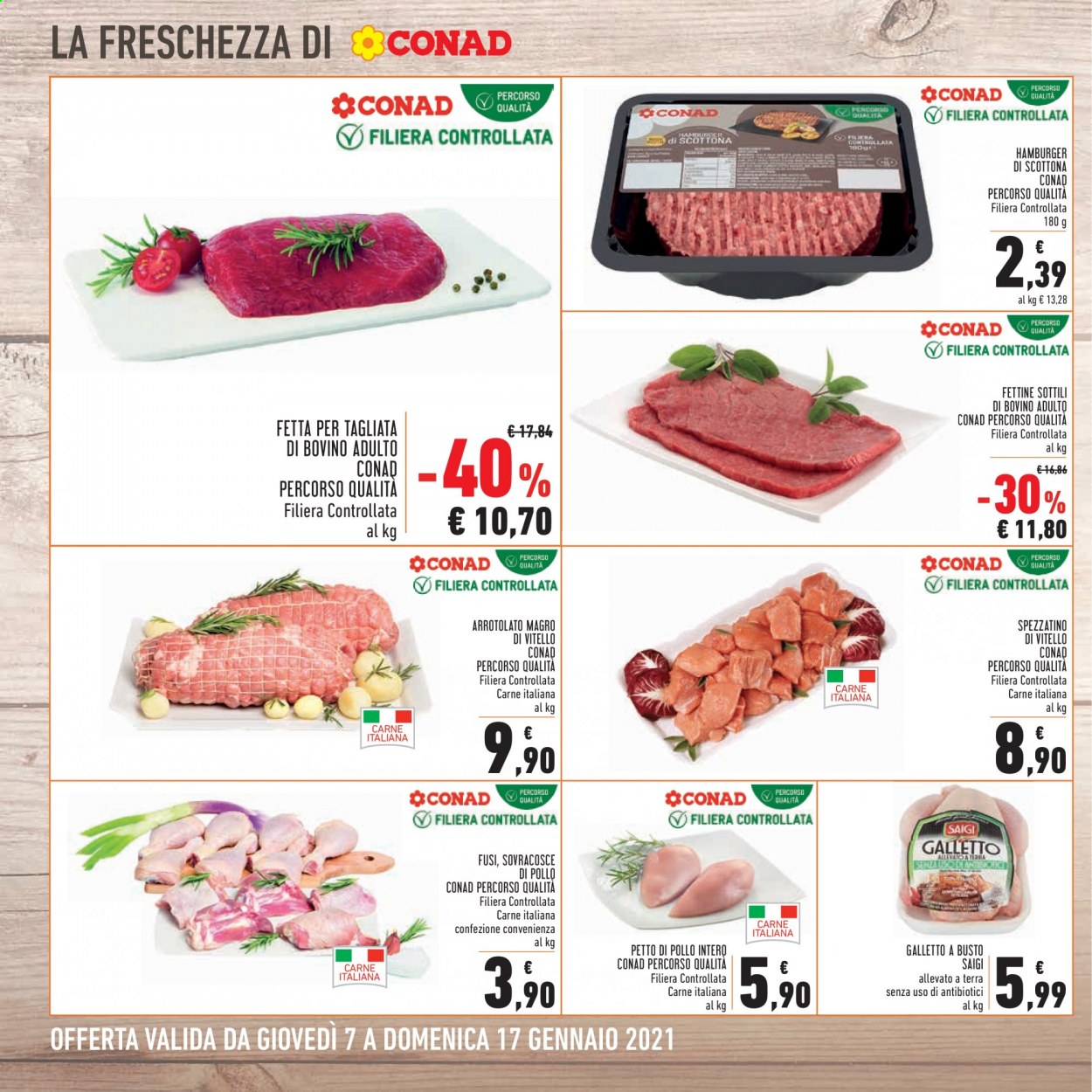 Volantino Conad - 7/1/2021 - 17/1/2021. Pagina 8