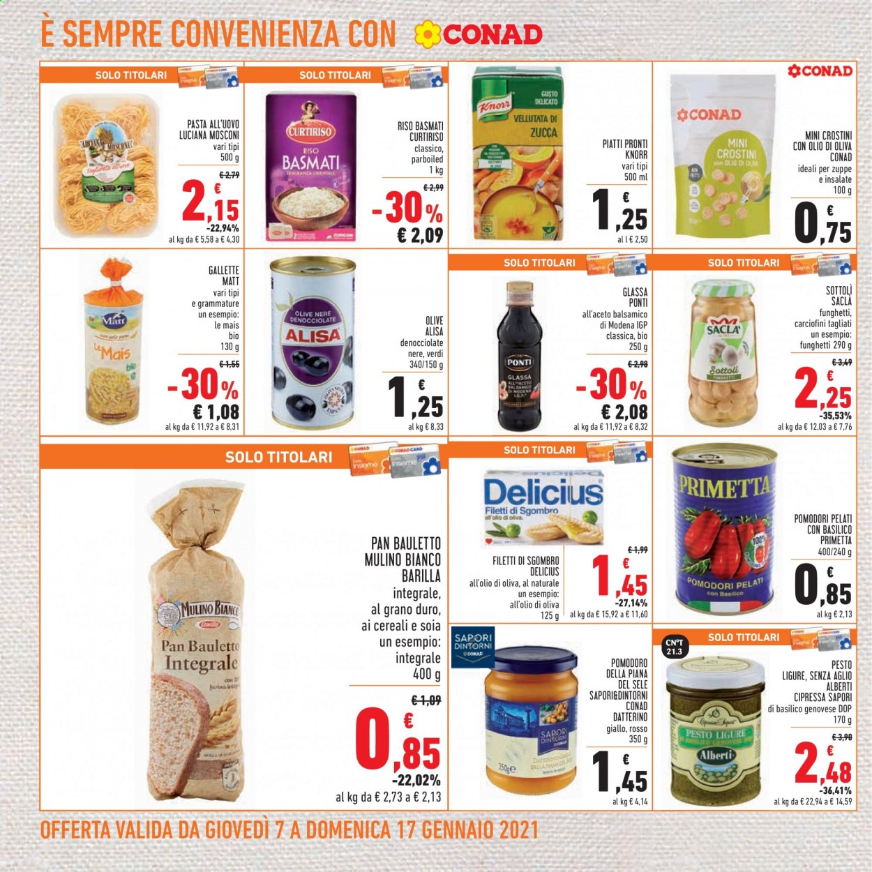 Volantino Conad - 7/1/2021 - 17/1/2021. Pagina 18