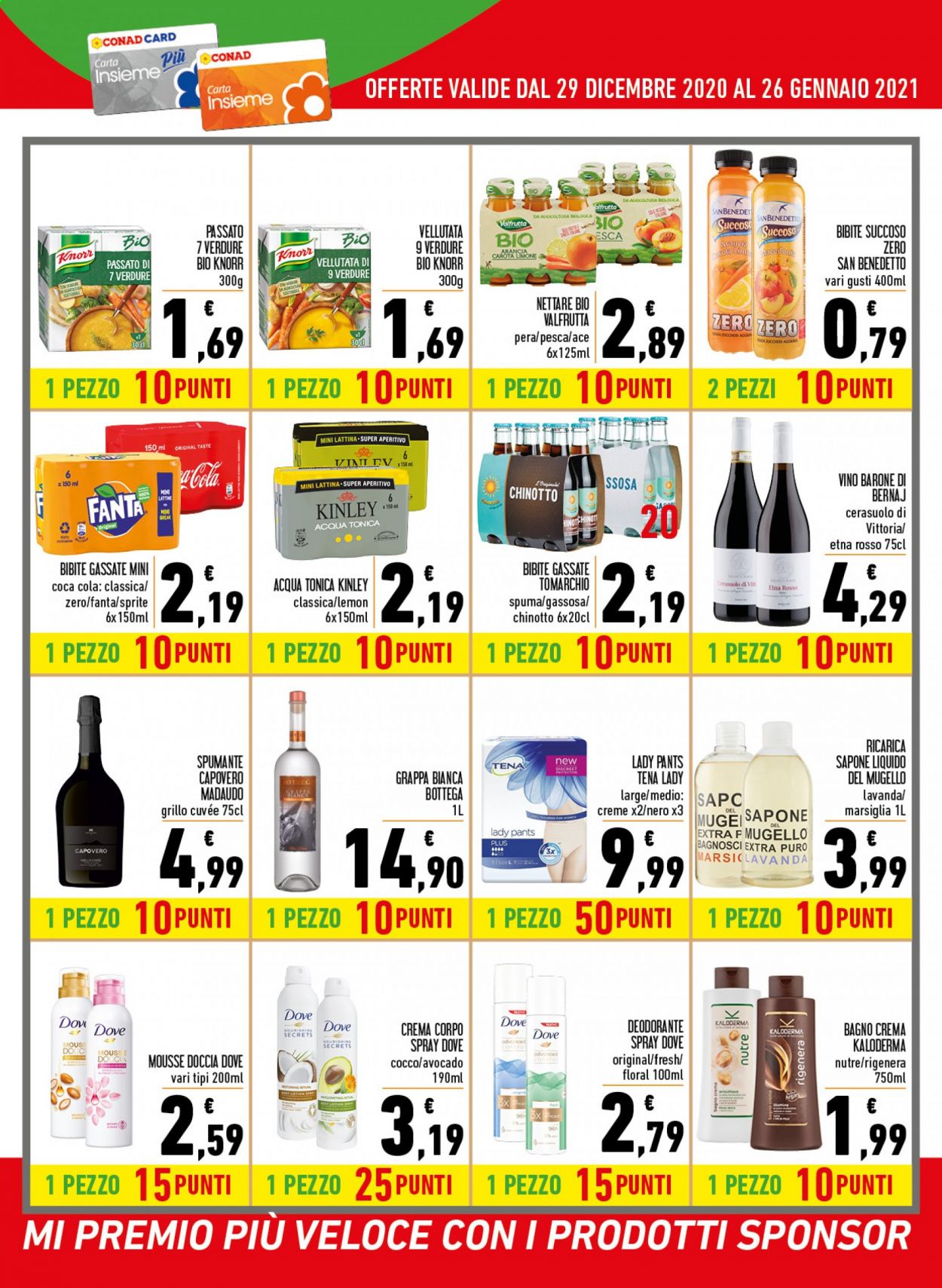 Volantino Conad - 29/12/2020 - 26/1/2021. Pagina 6