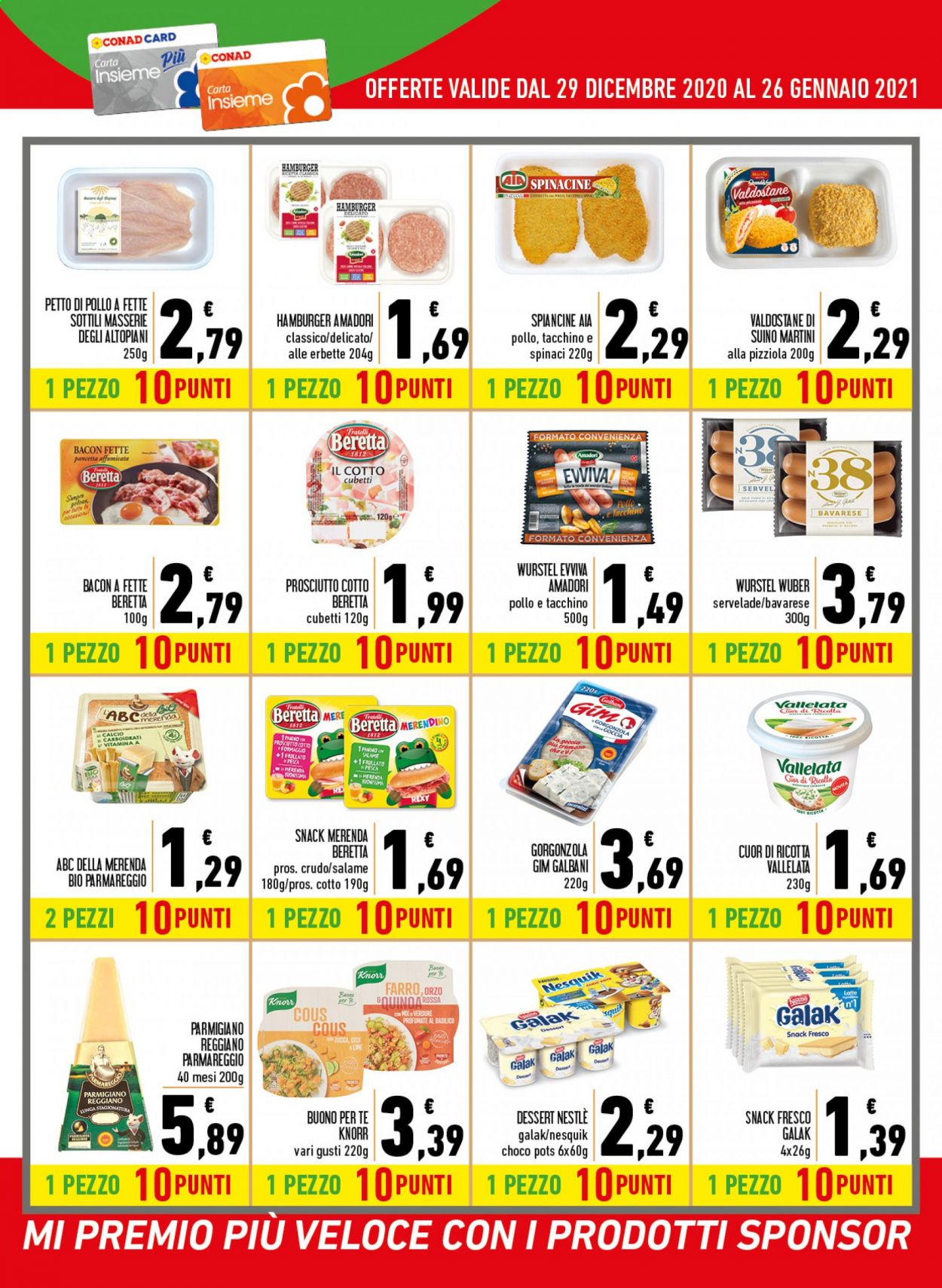 Volantino Conad - 29/12/2020 - 26/1/2021. Pagina 2