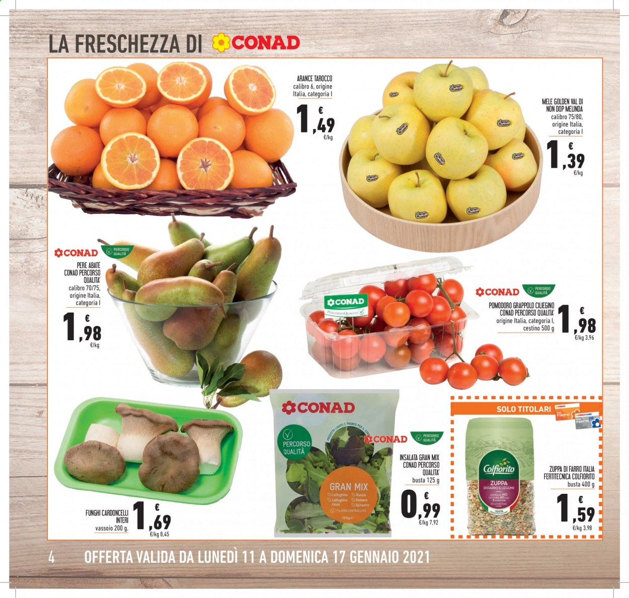 Volantino Conad - 11/1/2021 - 17/1/2021. Pagina 4