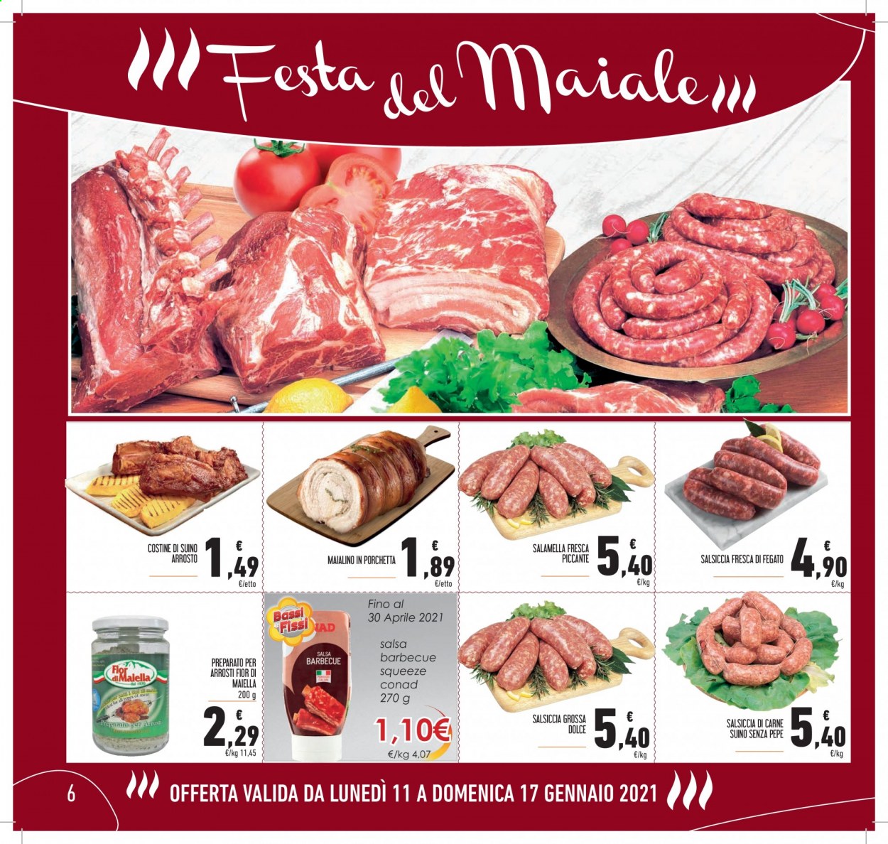 Volantino Conad - 11/1/2021 - 17/1/2021. Pagina 6