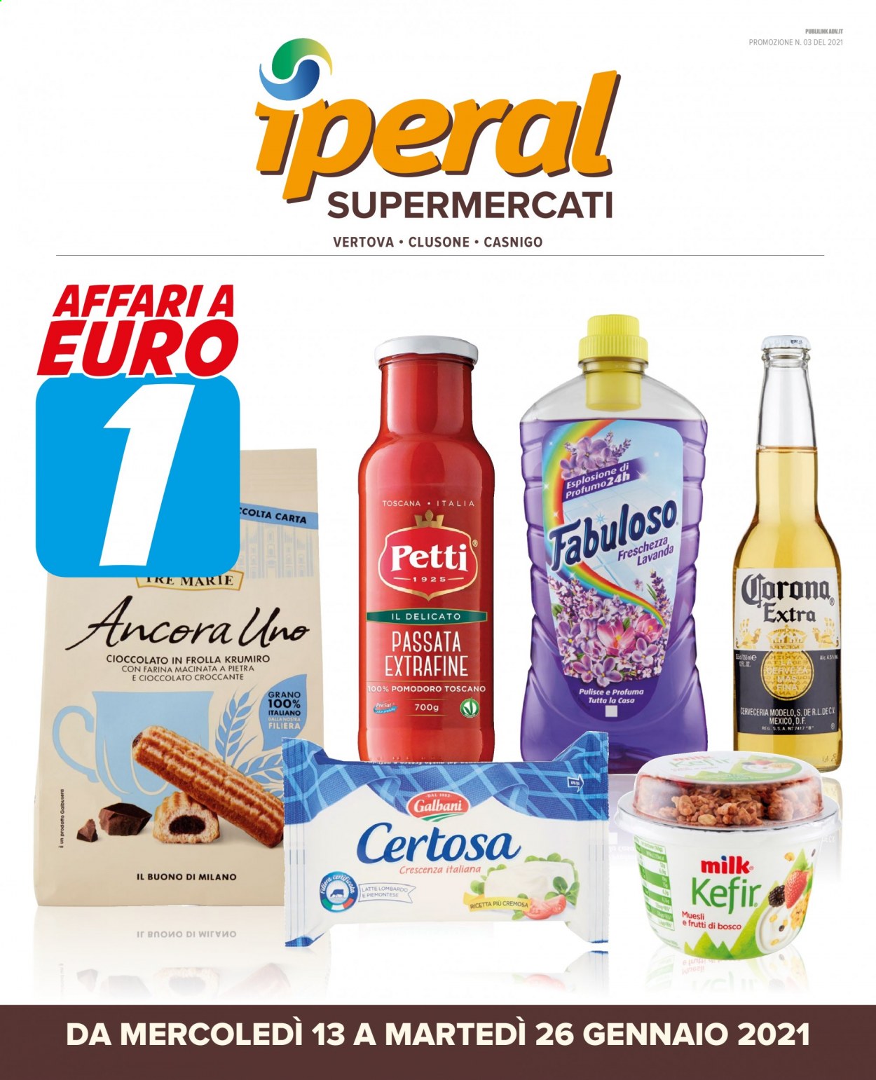 Volantino Iperal - 13/1/2021 - 26/1/2021. Pagina 1