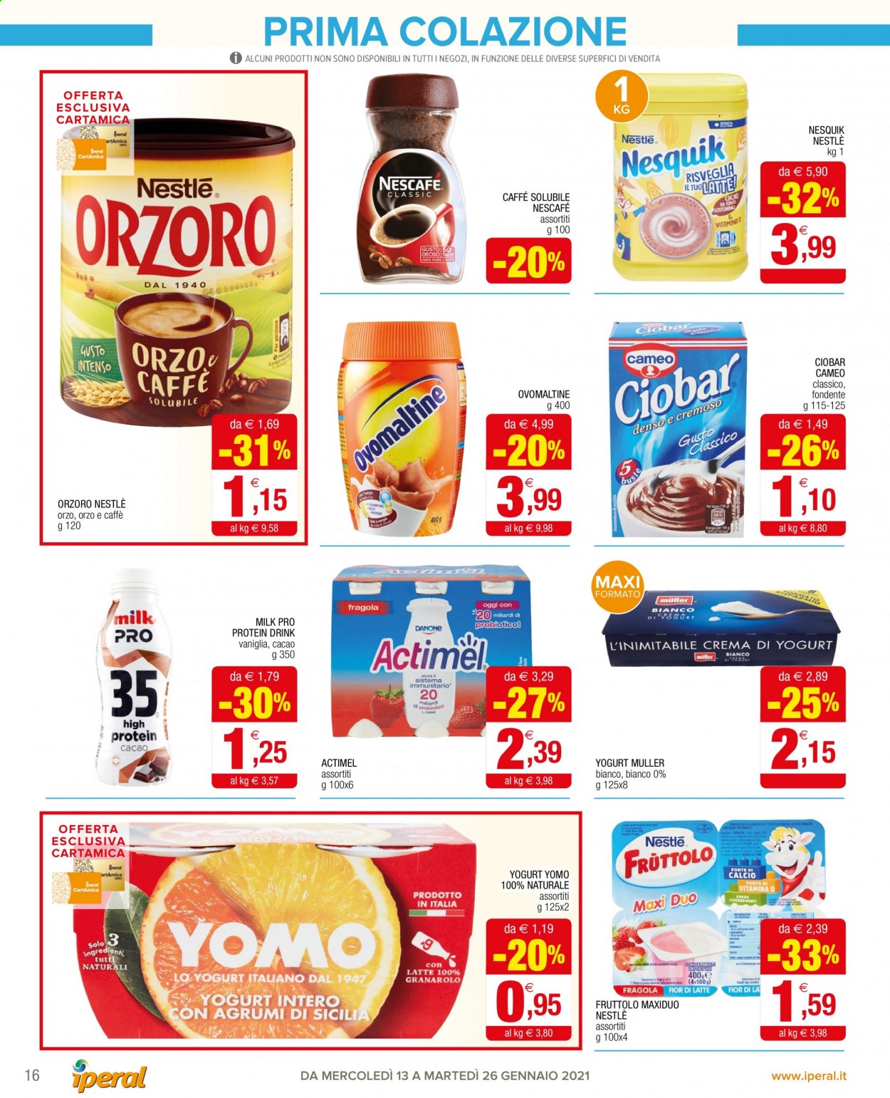 Volantino Iperal - 13/1/2021 - 26/1/2021. Pagina 16