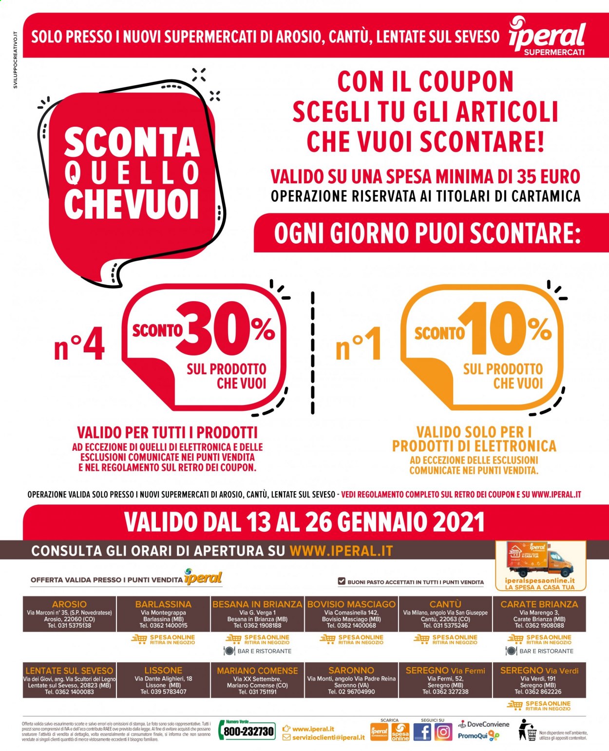 Volantino Iperal - 13/1/2021 - 26/1/2021. Pagina 32