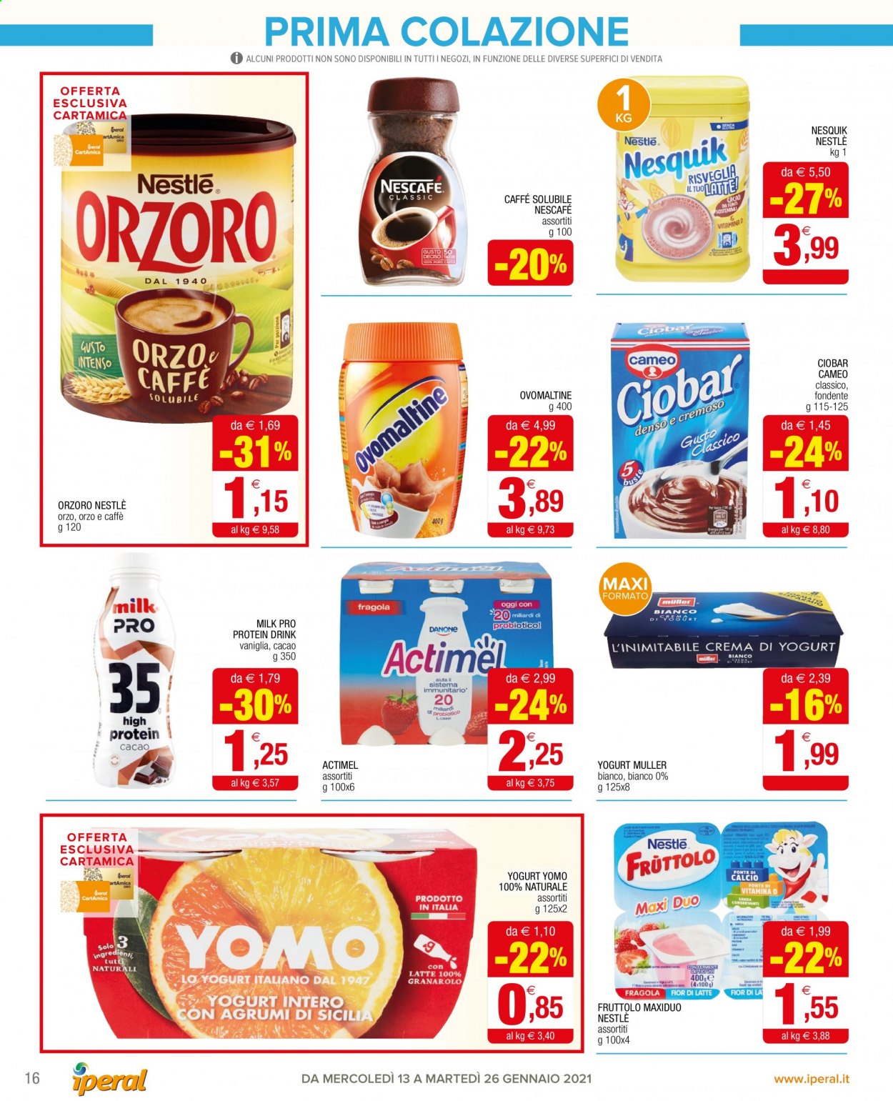 Volantino Iperal - 13/1/2021 - 26/1/2021. Pagina 16