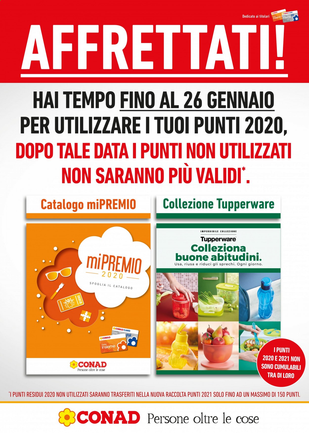 Volantino Conad - 27/10/2020 - 26/1/2021. Pagina 1