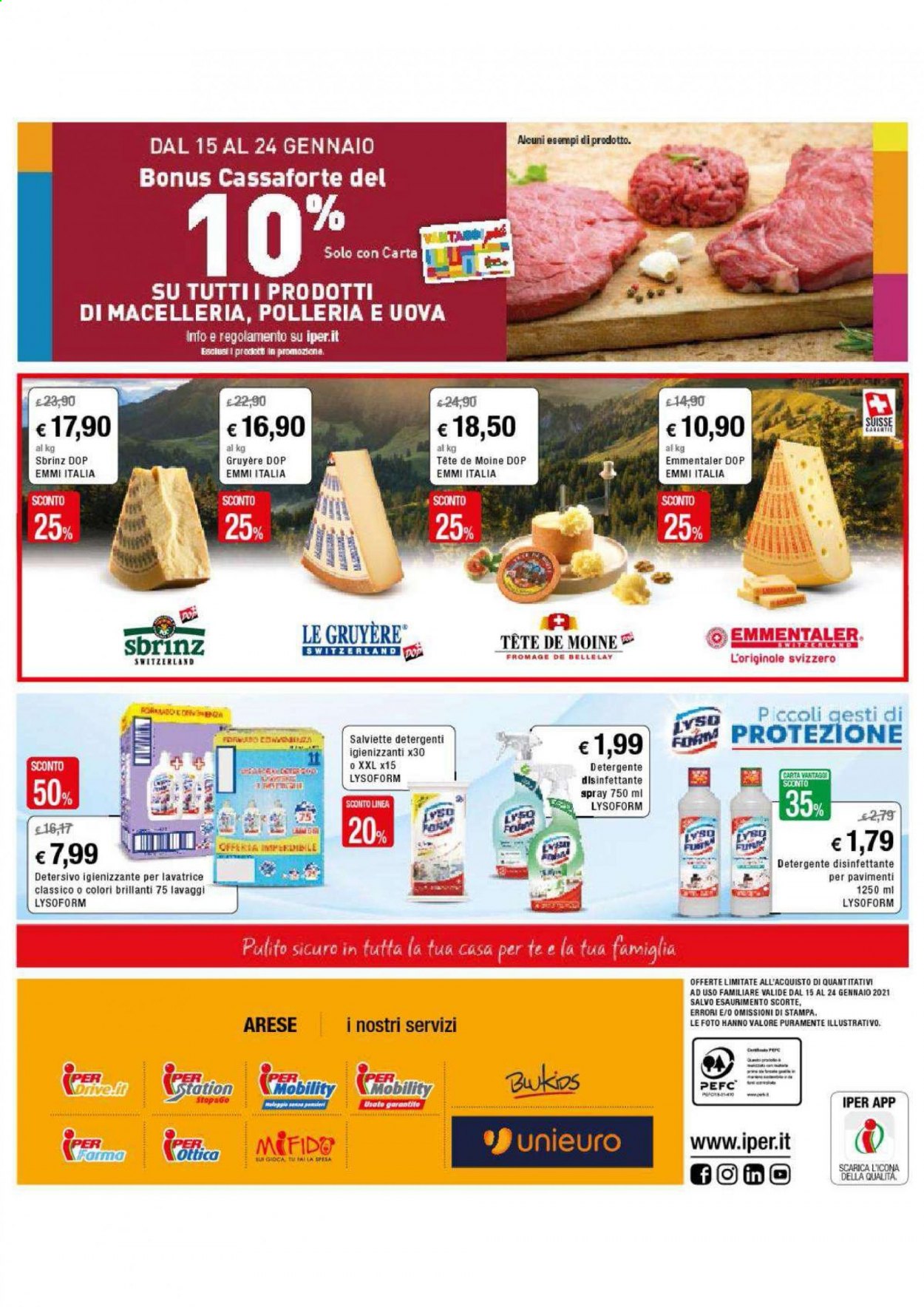 Volantino Iper, La grande i - 15/1/2021 - 24/1/2021. Pagina 28