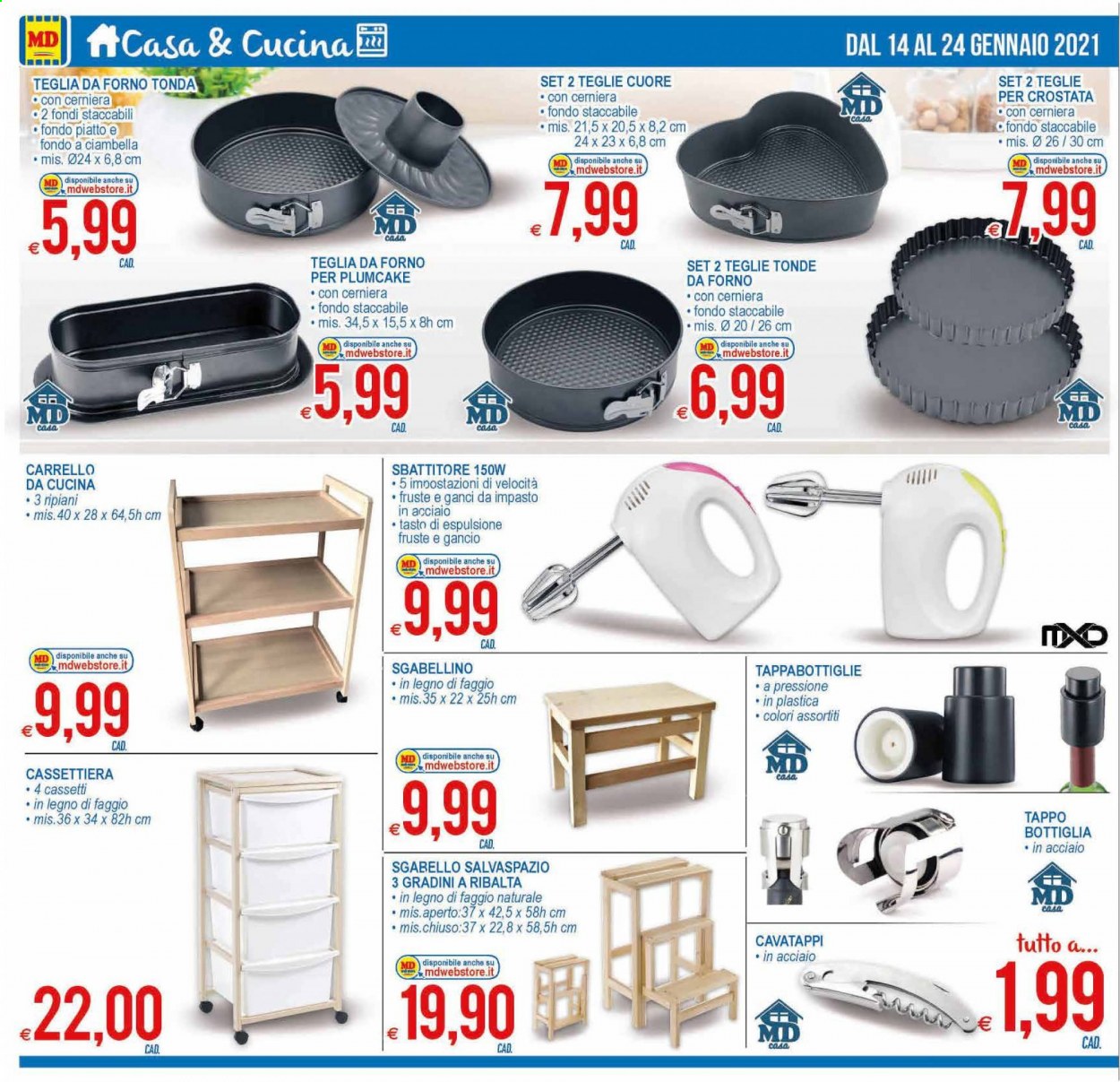 Volantino MD Discount - 14/1/2021 - 24/1/2021. Pagina 20