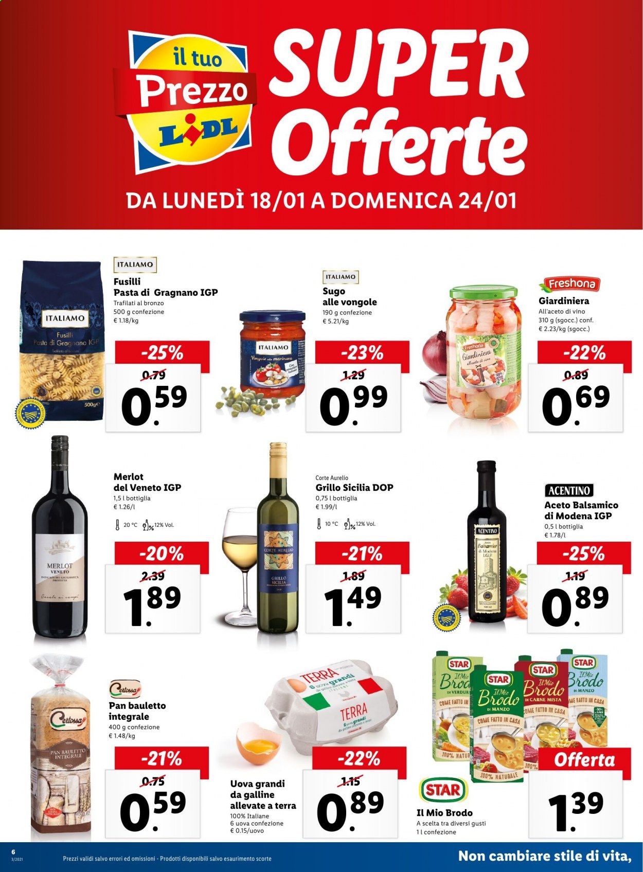 Volantino Lidl - 18/1/2021 - 24/1/2021. Pagina 6