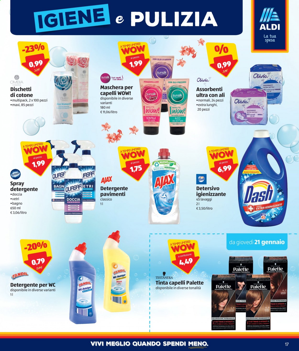 Volantino Aldi - 18/1/2021 - 24/1/2021. Pagina 17
