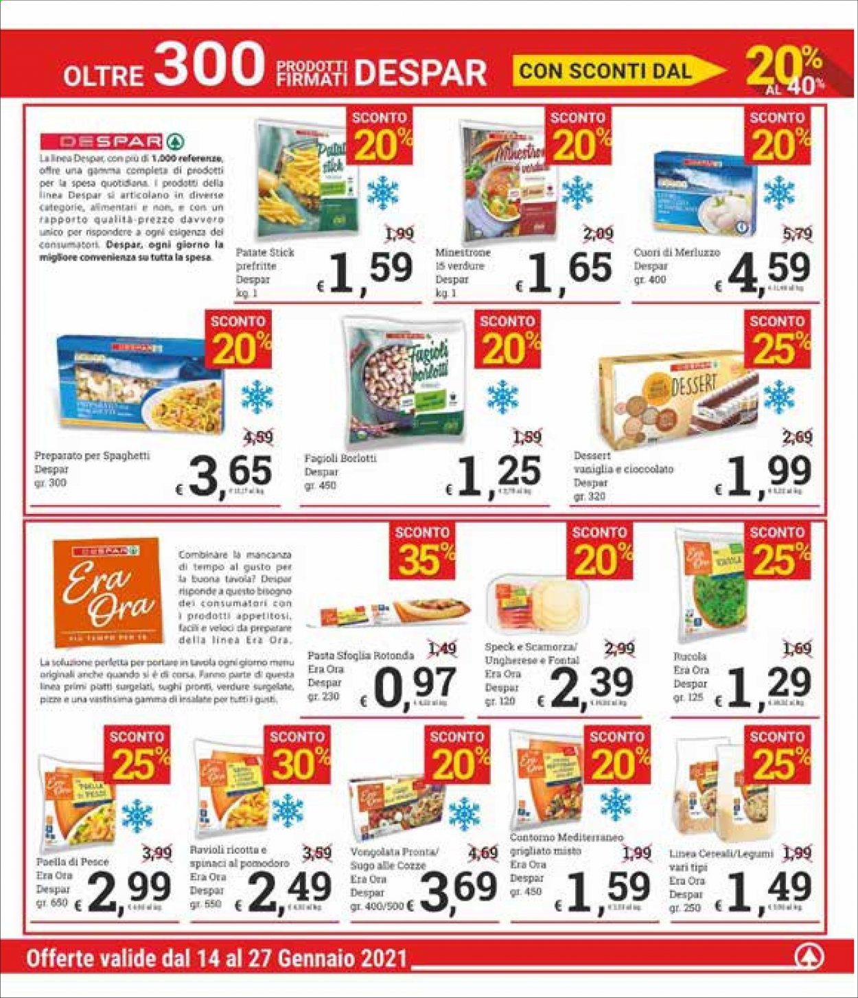Volantino Despar - 14/1/2021 - 27/1/2021. Pagina 12