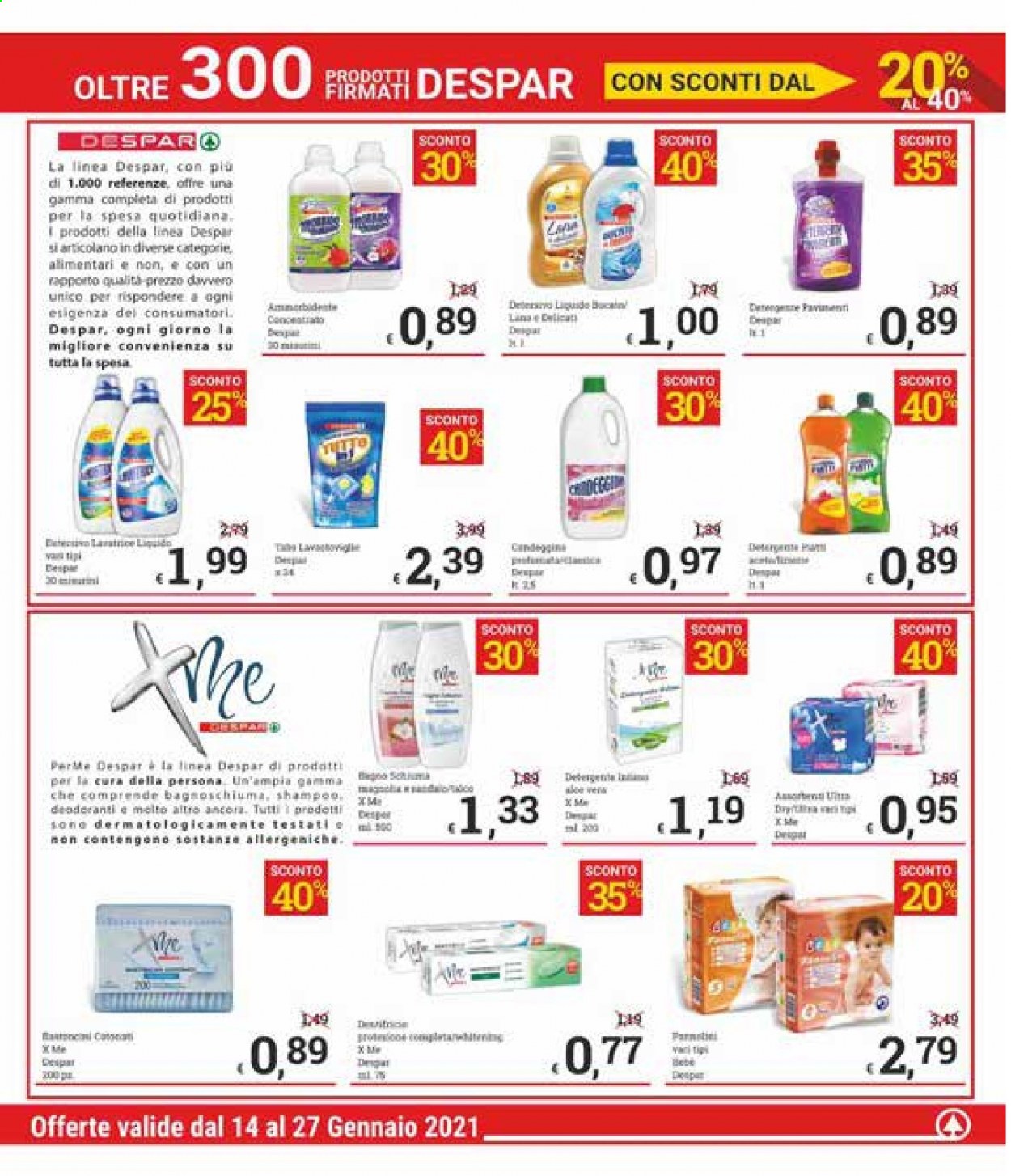 Volantino Despar - 14/1/2021 - 27/1/2021. Pagina 15