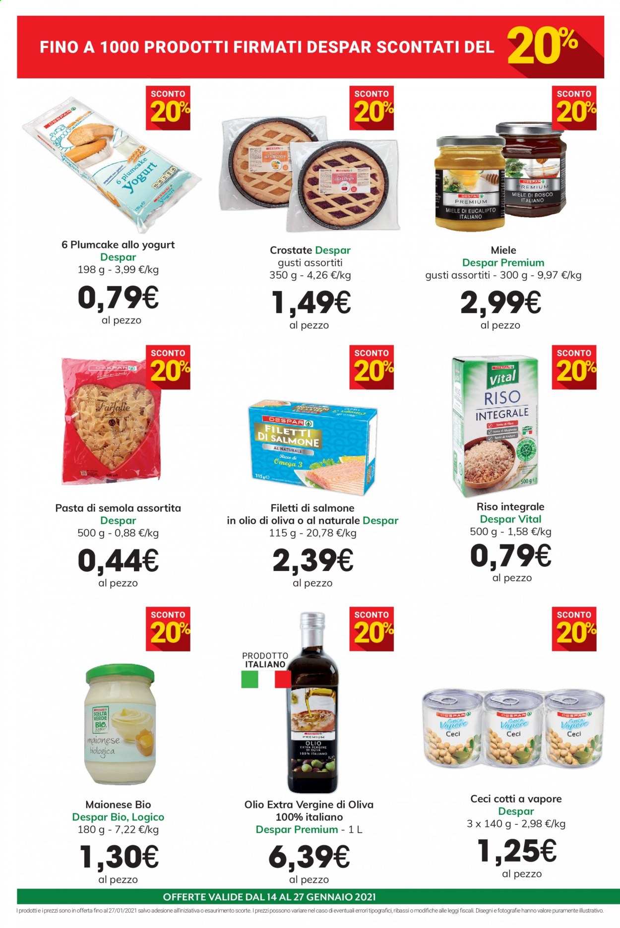 Volantino Despar - 14/1/2021 - 27/1/2021. Pagina 20