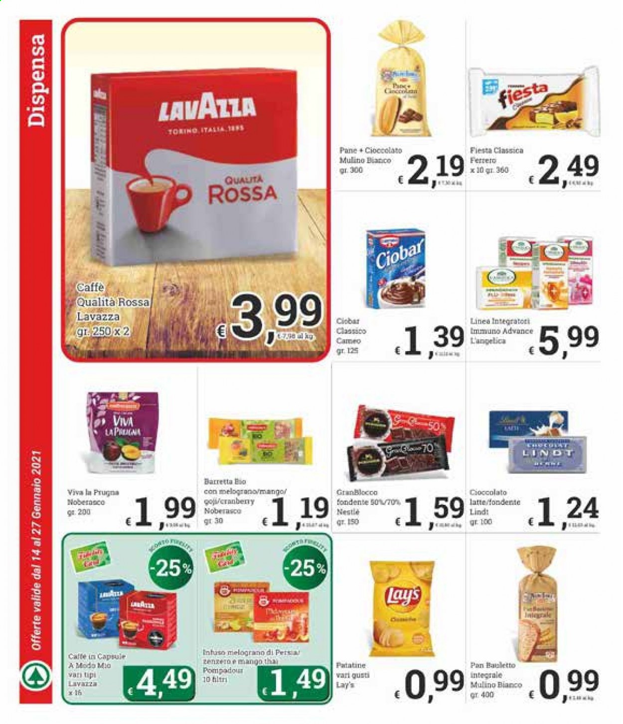 Volantino Eurospar - 14/1/2021 - 27/1/2021. Pagina 6