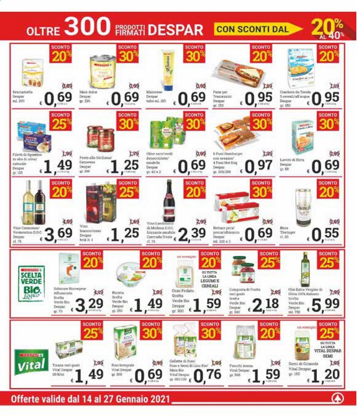 Volantino Eurospar - 14/1/2021 - 27/1/2021. Pagina 11