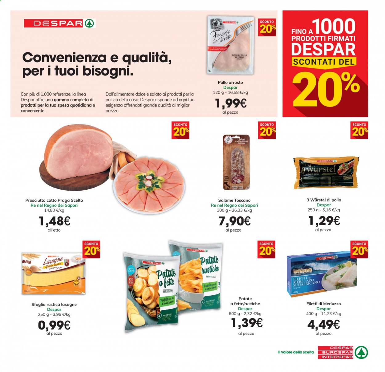 Volantino Eurospar - 14/1/2021 - 27/1/2021. Pagina 5