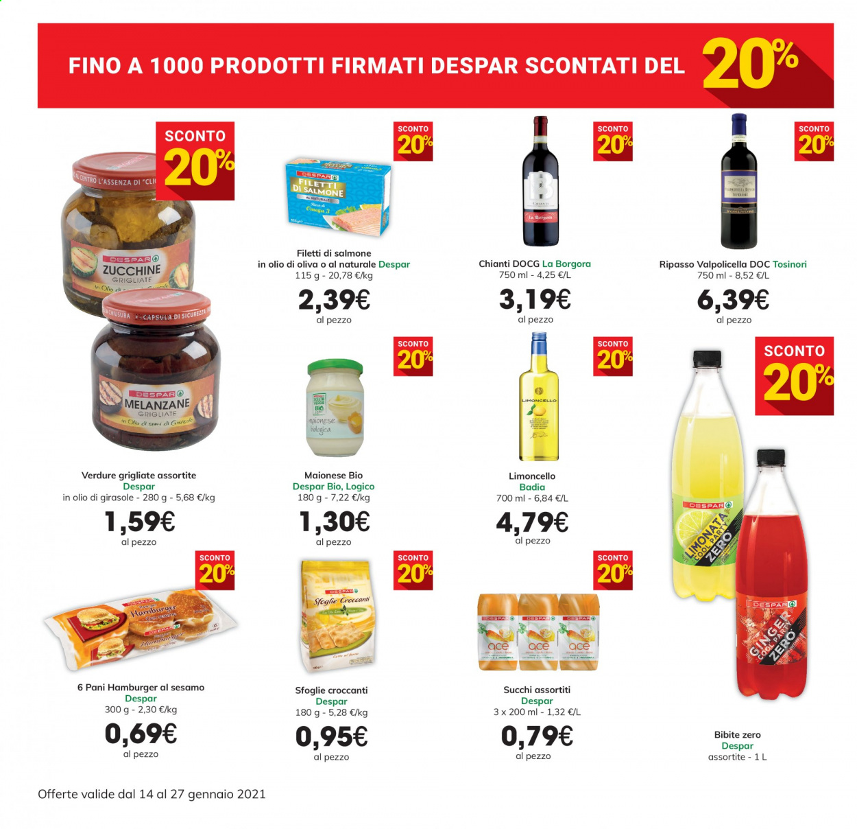 Volantino Eurospar - 14/1/2021 - 27/1/2021. Pagina 12
