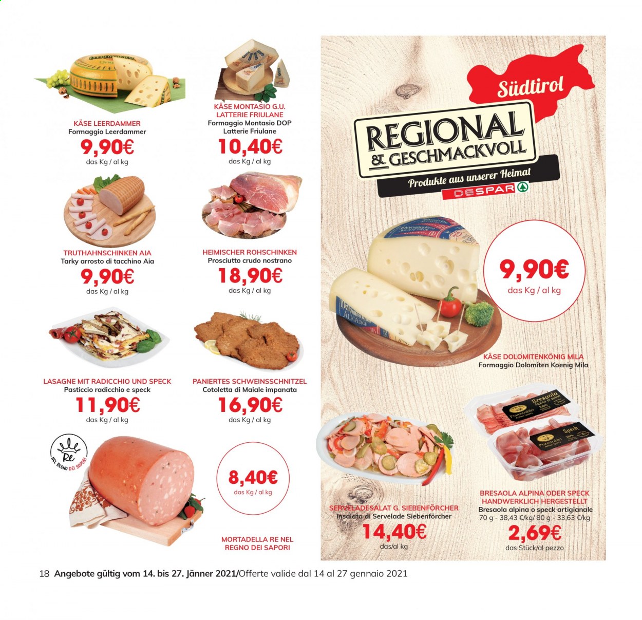 Volantino Eurospar - 14/1/2021 - 27/1/2021. Pagina 18