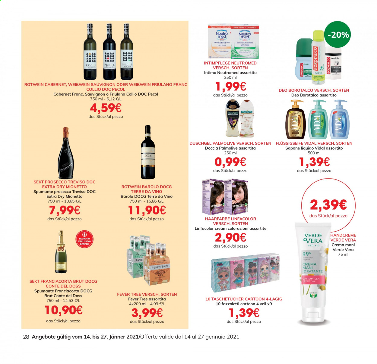 Volantino Eurospar - 14/1/2021 - 27/1/2021. Pagina 28