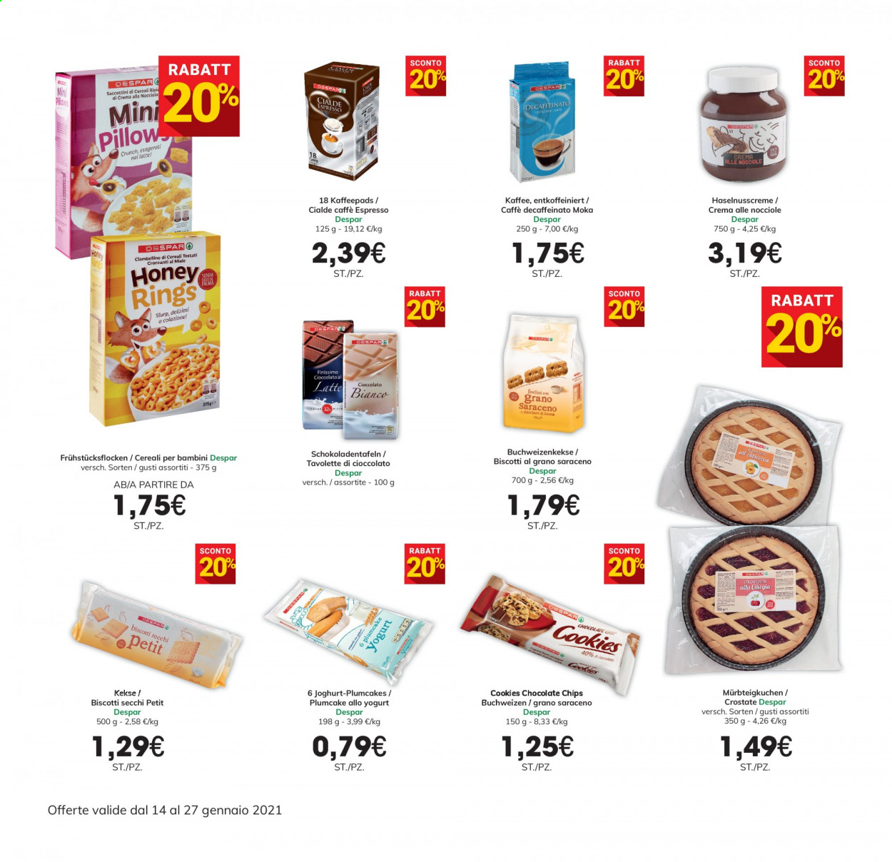 Volantino Interspar - 14/1/2021 - 27/1/2021. Pagina 10
