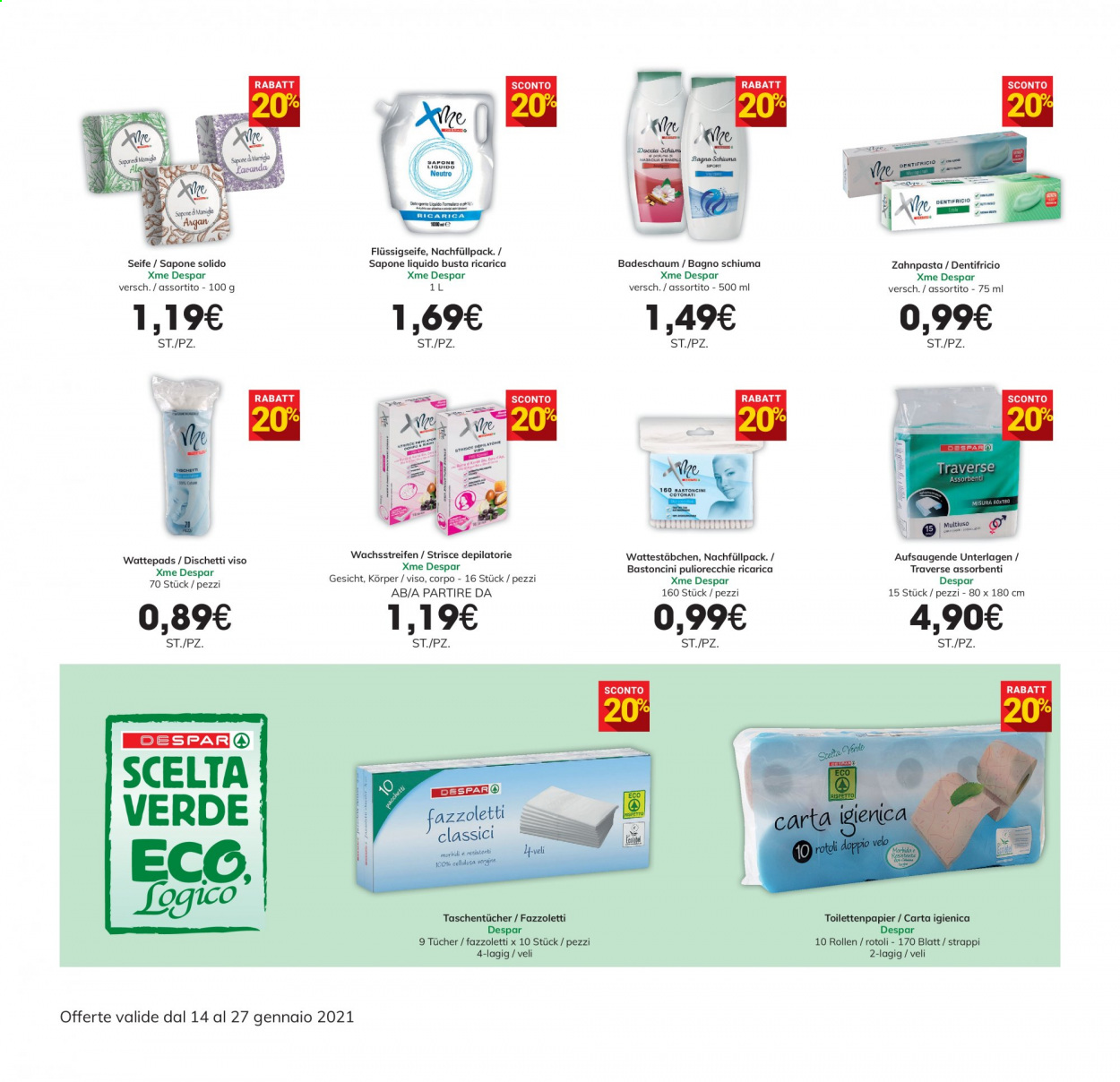 Volantino Interspar - 14/1/2021 - 27/1/2021. Pagina 14