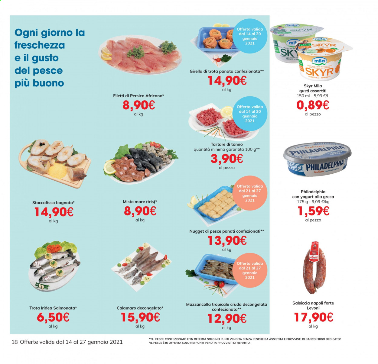 Volantino Eurospar - 14/1/2021 - 27/1/2021. Pagina 18