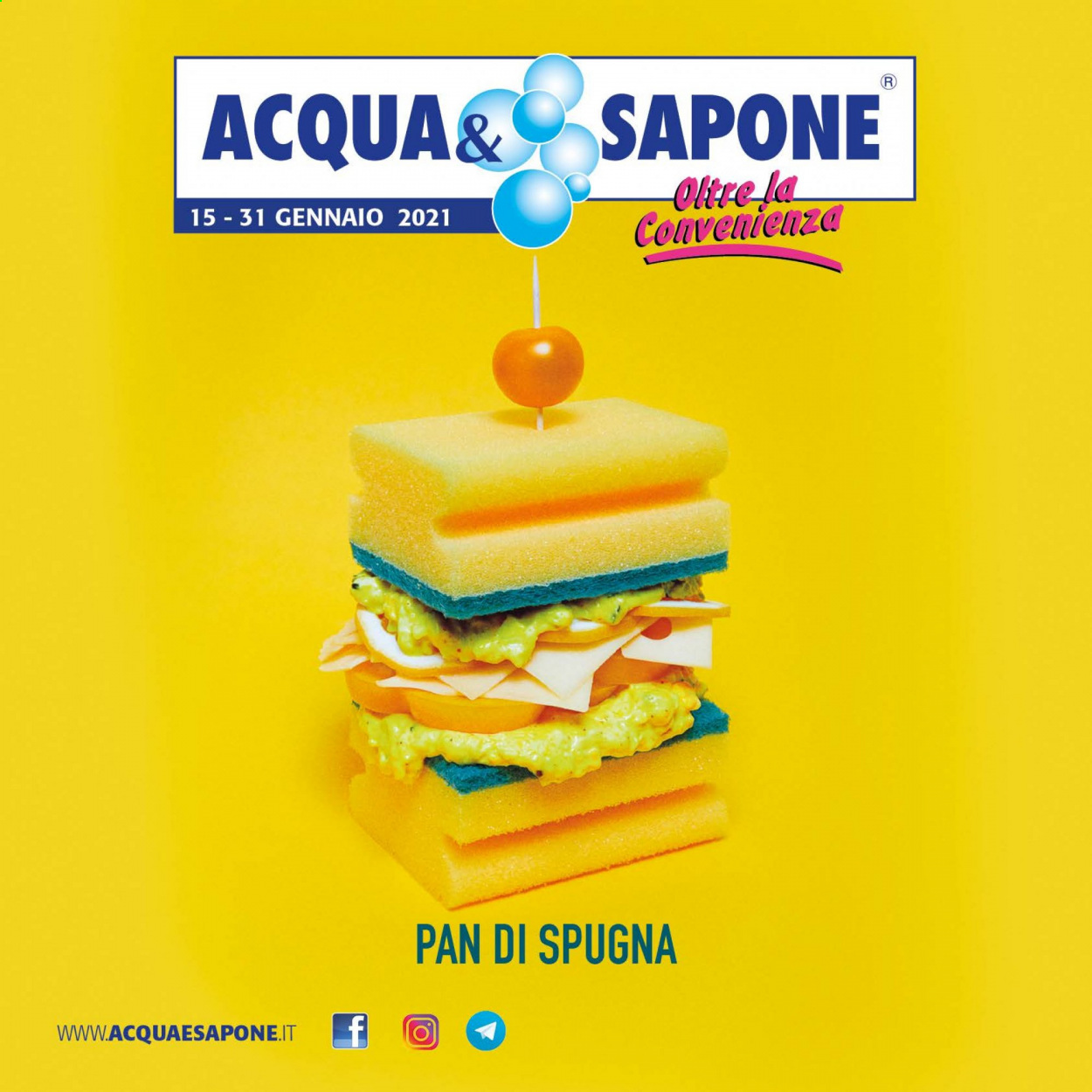 thumbnail - Volantino Acqua & Sapone - 15/1/2021 - 31/1/2021.
