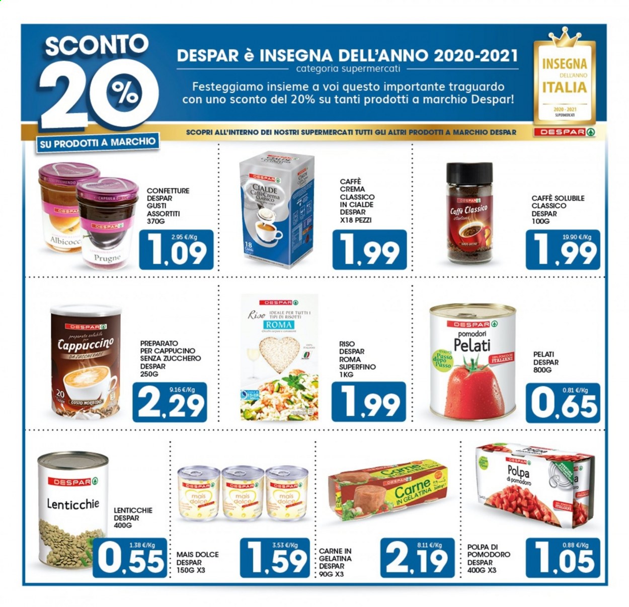 Volantino Eurospar - 18/1/2021 - 27/1/2021. Pagina 18