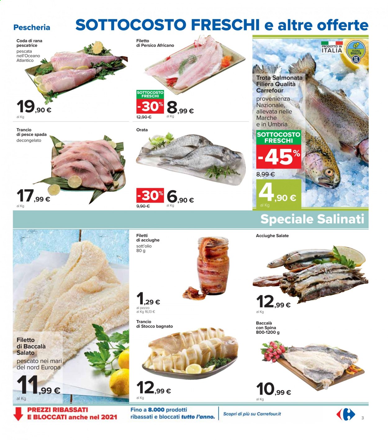 Volantino Carrefour - 18/1/2021 - 27/1/2021. Pagina 3
