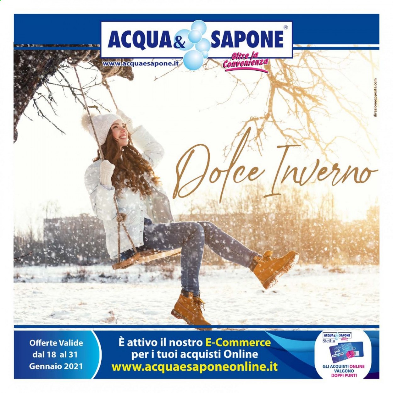 thumbnail - Volantino Acqua & Sapone - 18/1/2021 - 31/1/2021.