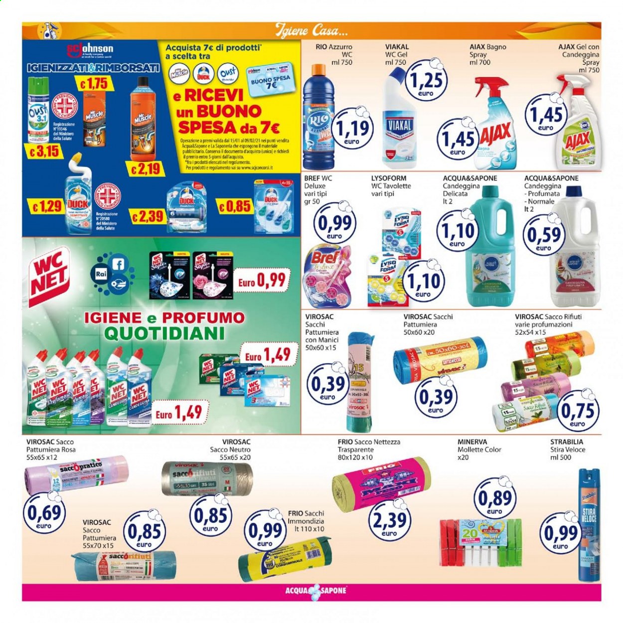 Volantino Acqua & Sapone - 18/1/2021 - 31/1/2021. Pagina 18