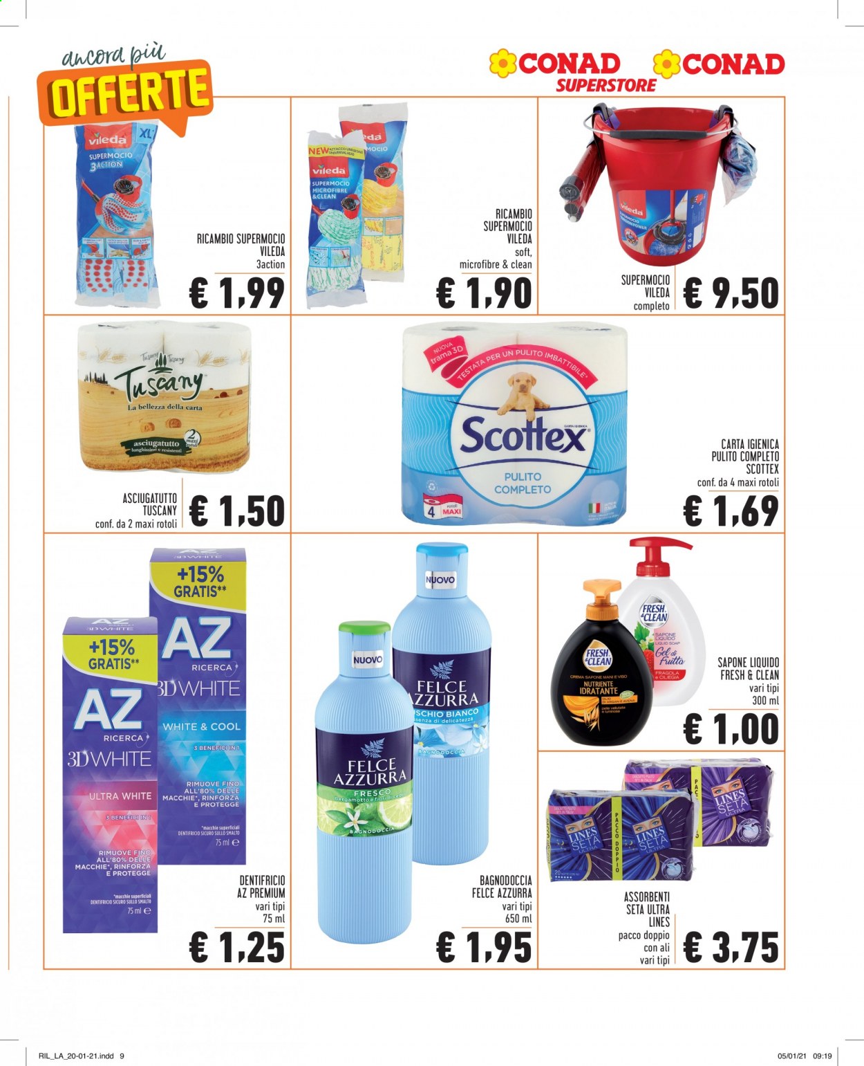 Volantino Conad - 20/1/2021 - 26/1/2021. Pagina 9