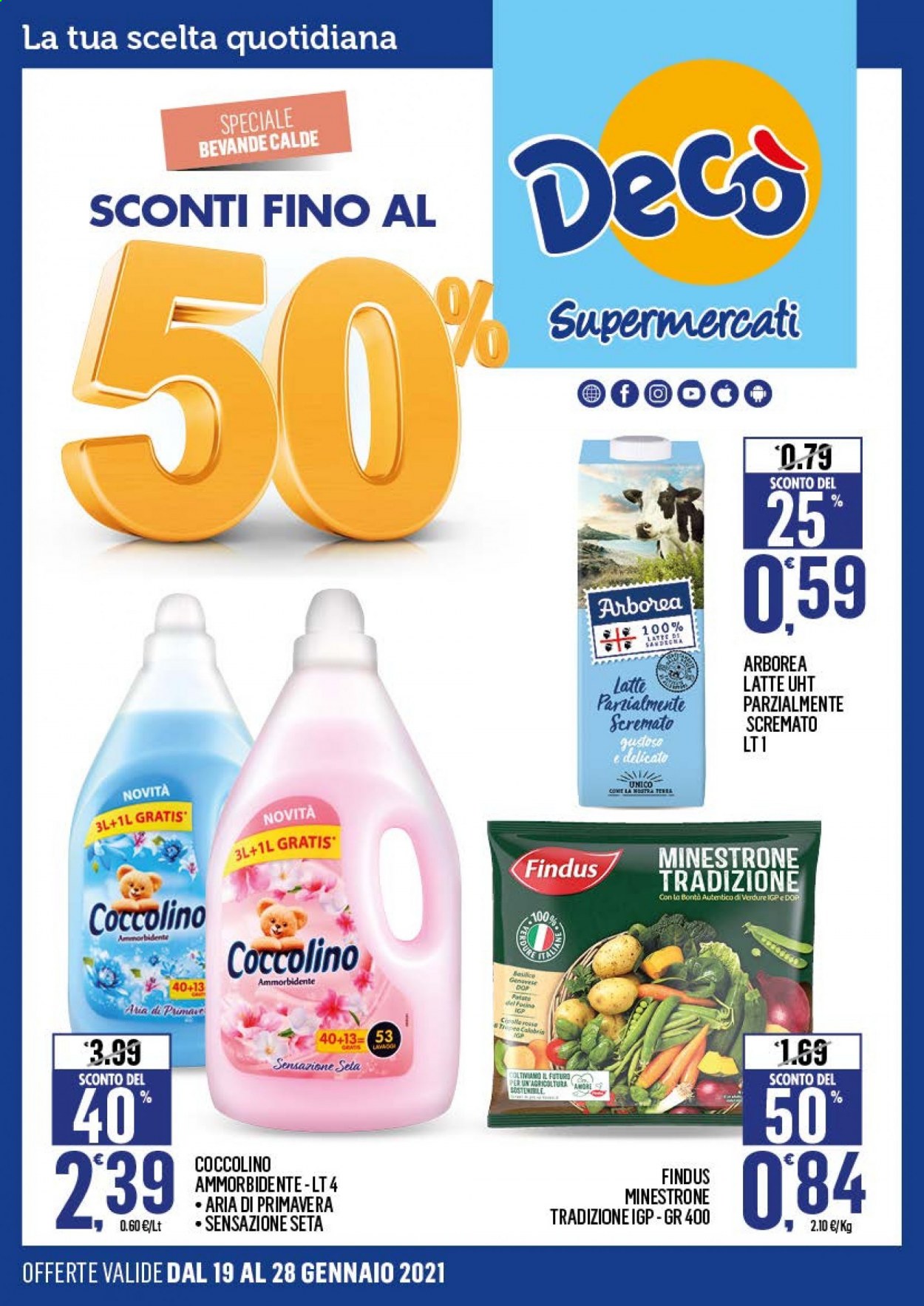 Volantino Deco - 19/1/2021 - 28/1/2021. Pagina 1