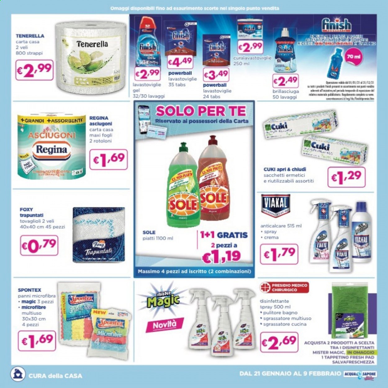 Volantino Acqua & Sapone - 21/1/2021 - 9/2/2021. Pagina 4