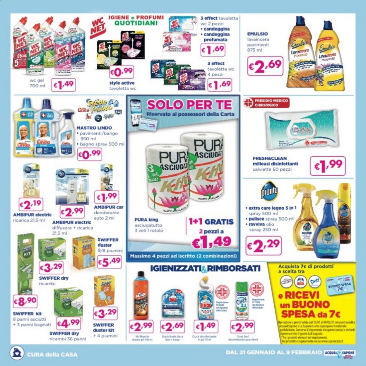 Volantino Acqua & Sapone - 21/1/2021 - 9/2/2021. Pagina 5