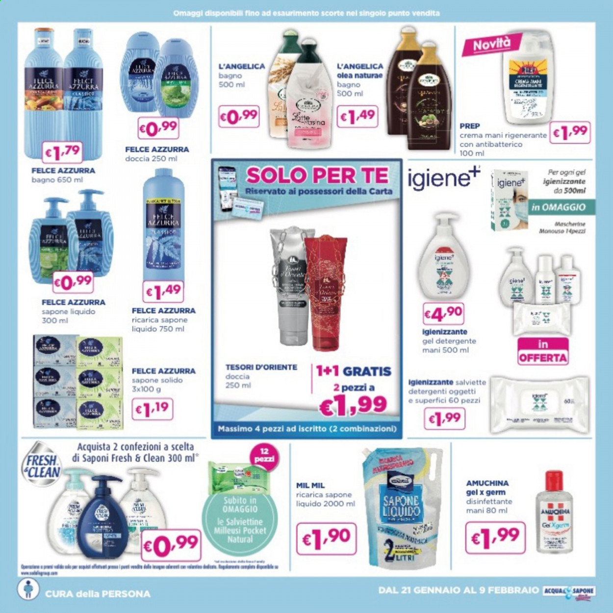 Volantino Acqua & Sapone - 21/1/2021 - 9/2/2021. Pagina 8