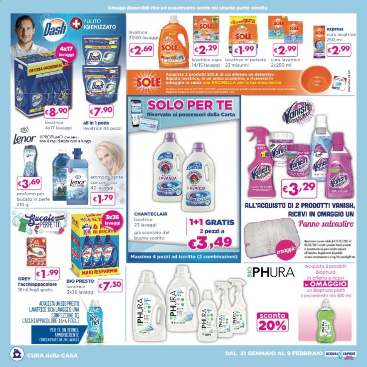 Volantino Acqua & Sapone - 21/1/2021 - 9/2/2021. Pagina 3