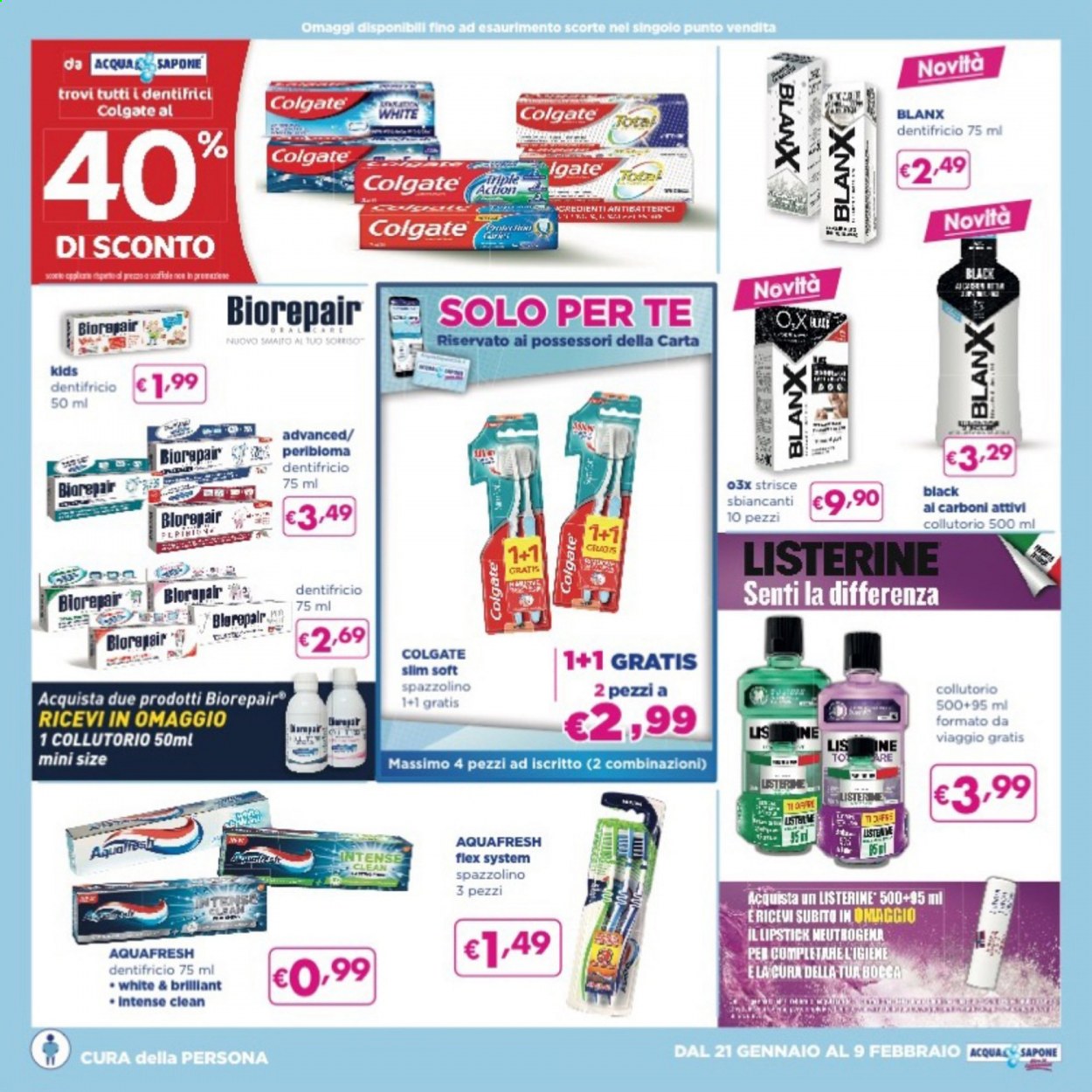 Volantino Acqua & Sapone - 21/1/2021 - 9/2/2021. Pagina 13