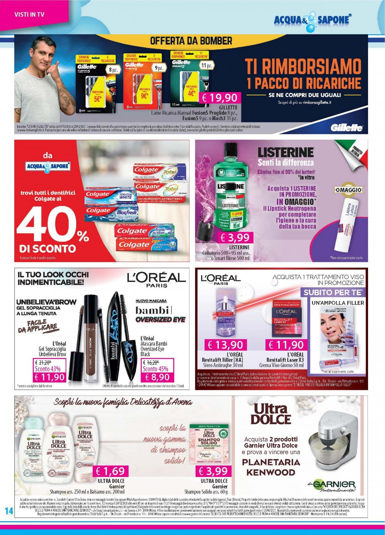 Volantino Acqua & Sapone - 21/1/2021 - 9/2/2021. Pagina 14