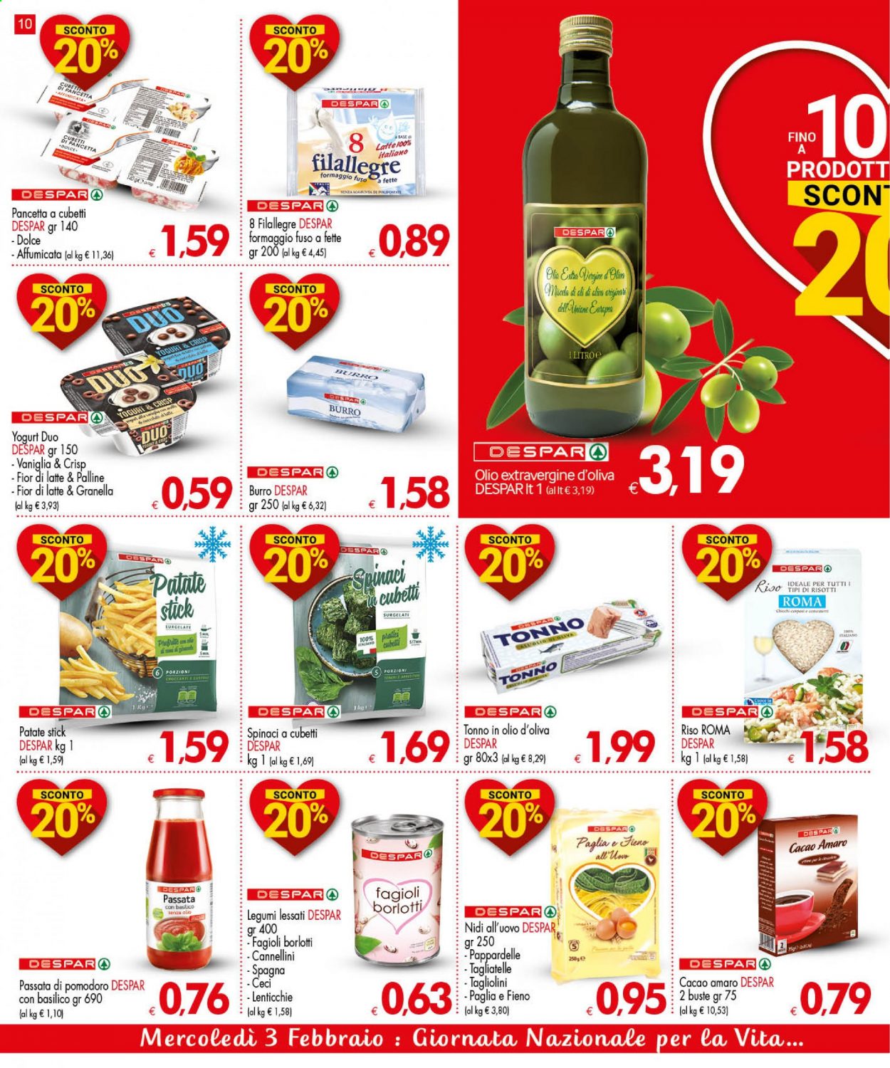 Volantino Despar - 21/1/2021 - 3/2/2021. Pagina 10