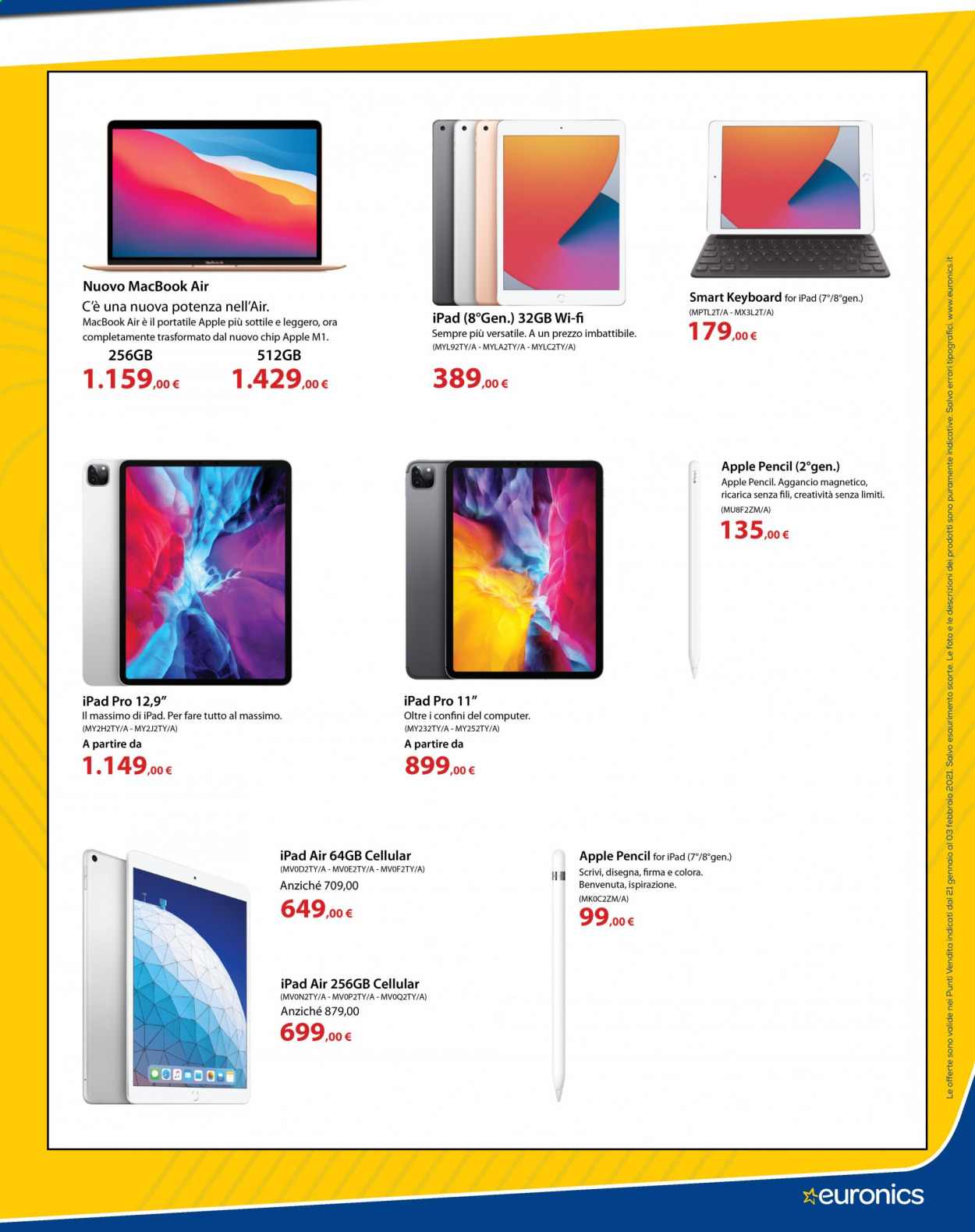 Volantino Euronics - 21/1/2021 - 3/2/2021. Pagina 12