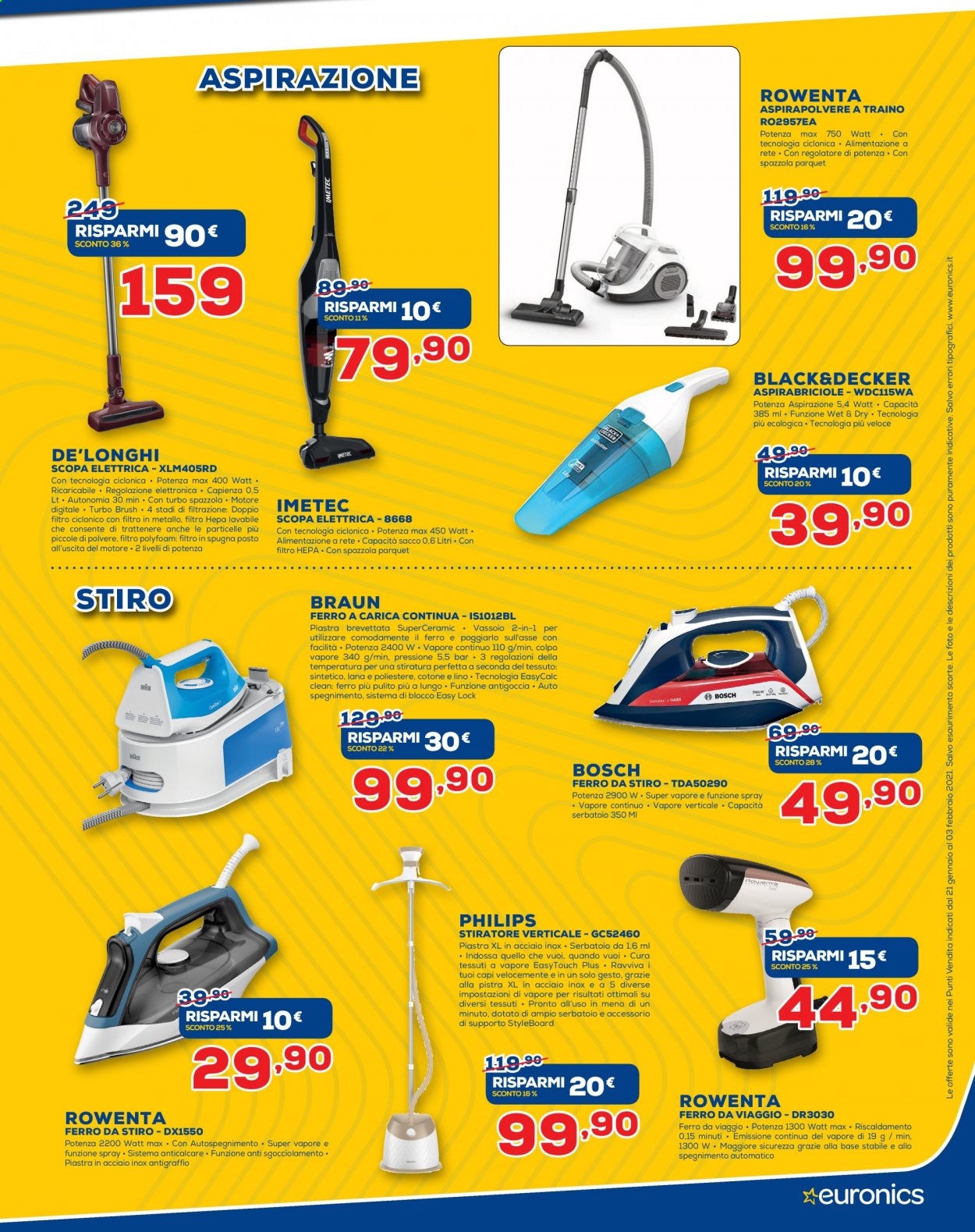 Volantino Euronics - 21/1/2021 - 3/2/2021. Pagina 27