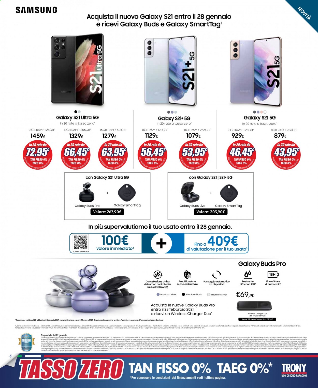 Volantino Trony - 21/1/2021 - 7/2/2021. Pagina 5