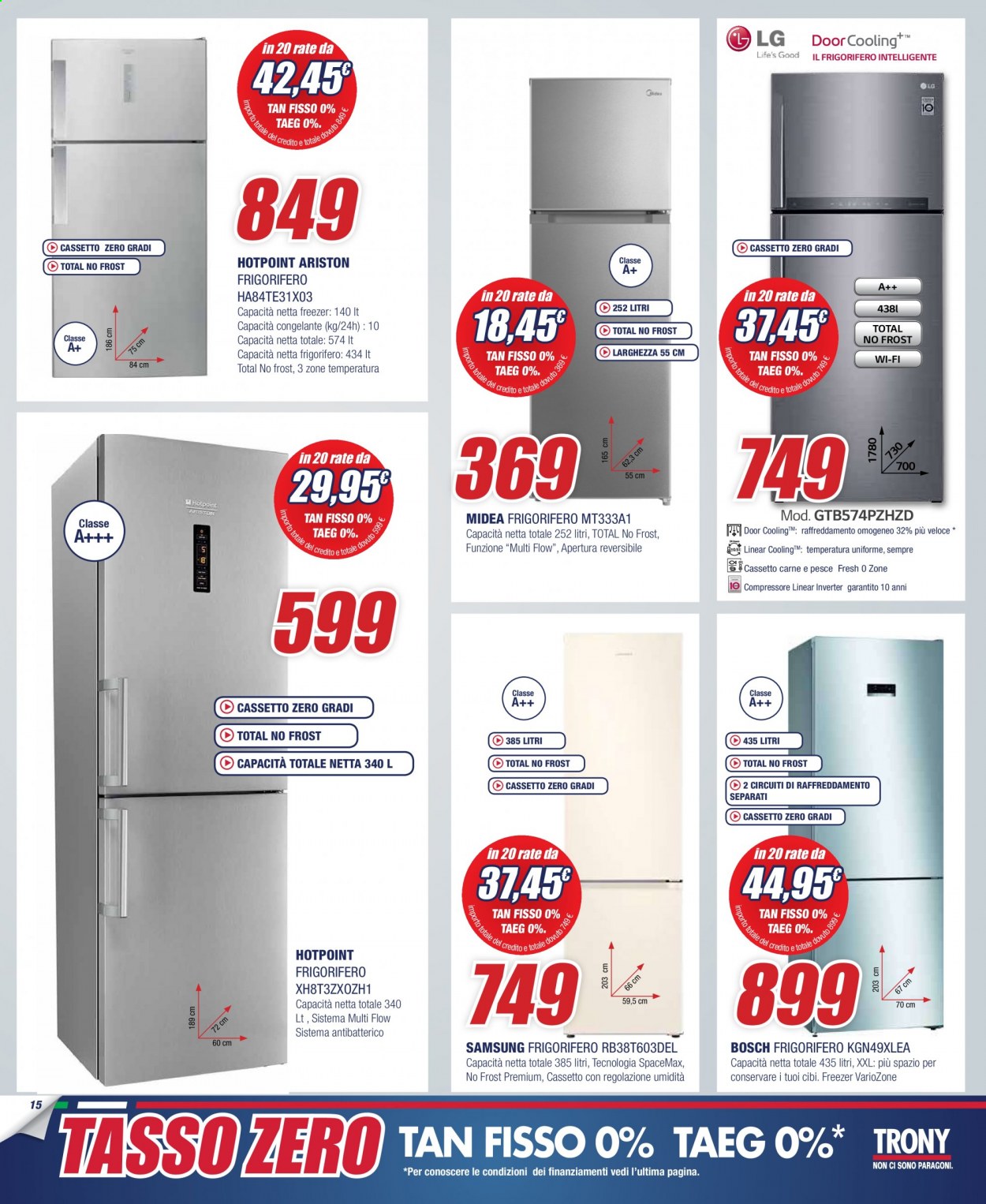 Volantino Trony - 21/1/2021 - 7/2/2021. Pagina 15