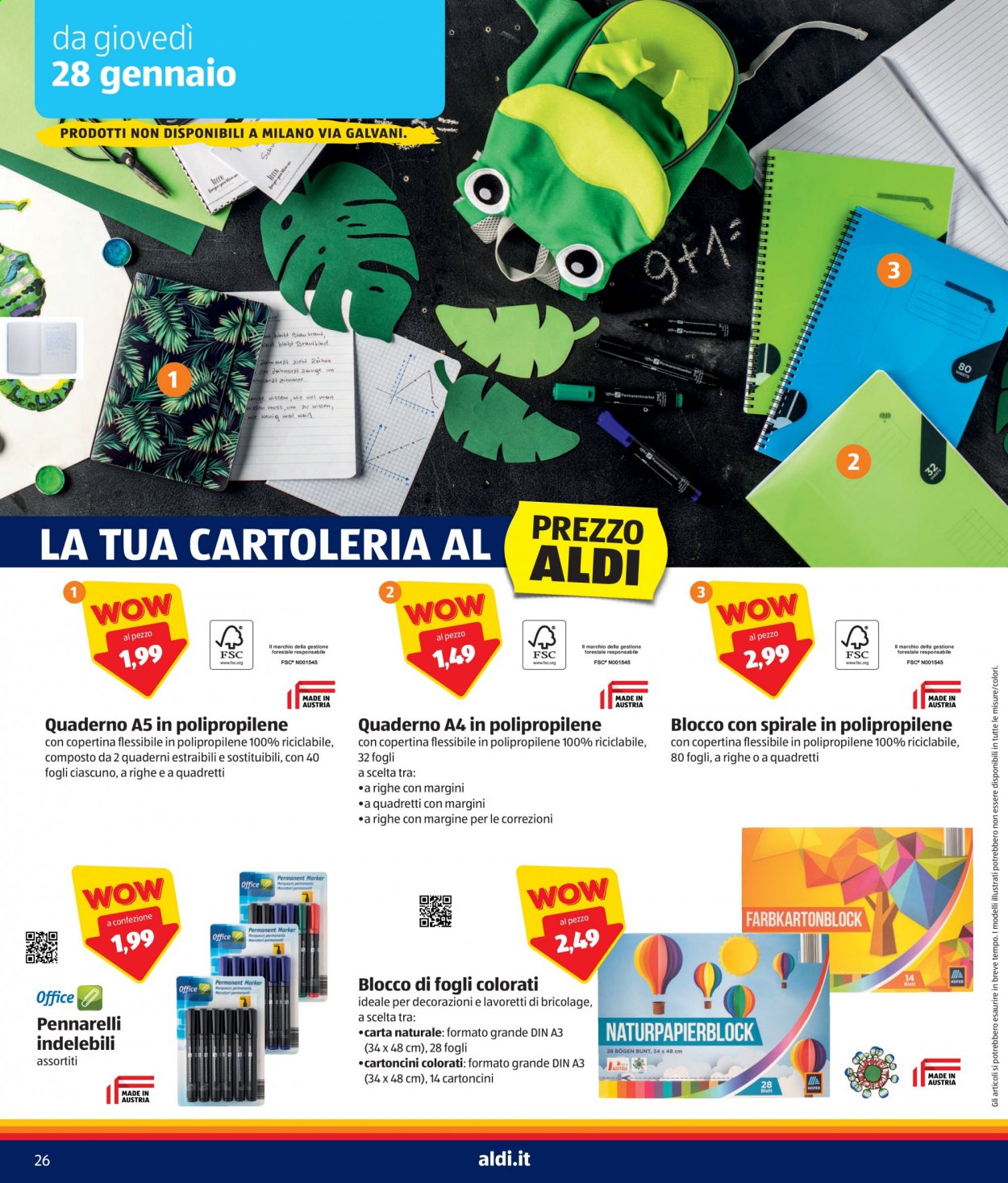 Volantino Aldi - 25/1/2021 - 31/1/2021. Pagina 26