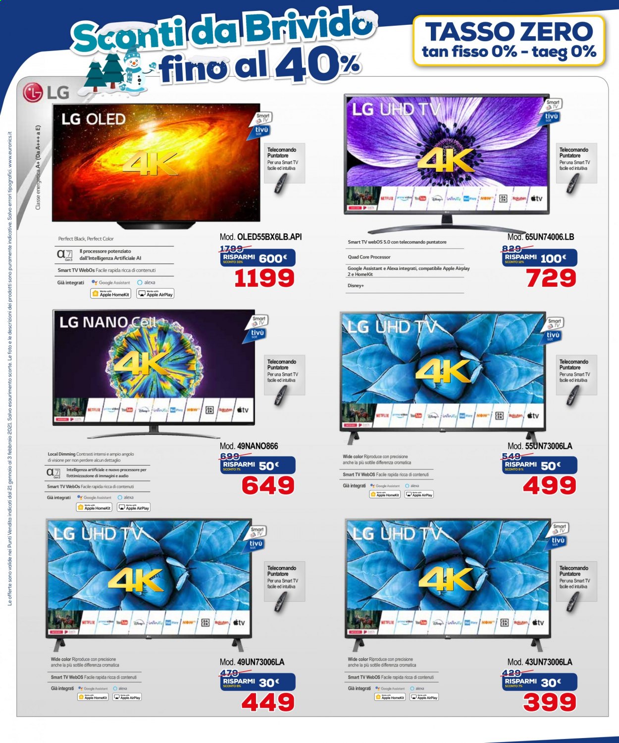 Volantino Euronics - 21/1/2021 - 3/2/2021. Pagina 6